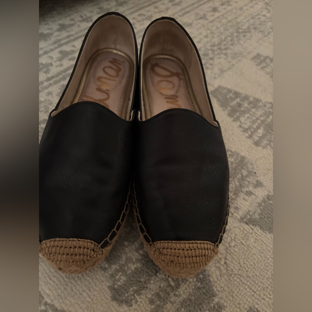Black size 7.5 Sam Edelman espadrille